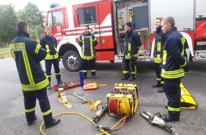 Freiwillige Feuerwehr Selfkant: FW Selfkant: Erster Grundstein für die Feuerwehr gelegt