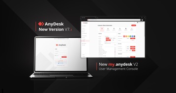 AnyDesk Software GmbH: L'administration repensée / Afin de poursuivre sa stratégie d'entreprise visant à rendre les solutions d'accès à distance attrayantes pour les grandes entreprises, AnyDesk lance sa version 7.1.