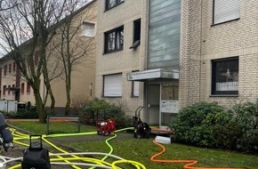 Feuerwehr Recklinghausen: FW-RE: Tragischer Wohnungsbrand fordert ein Todesopfer am zweiten Weihnachtstag