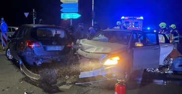 Polizei Gelsenkirchen: POL-GE: Unfall mit mehreren Verletzten in Scholven