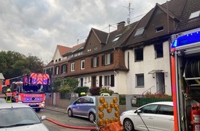 Feuerwehr Frankfurt am Main: FW-F: Küchenbrand in Schwanheim breitet sich auf Wohnung aus