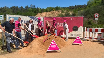 Deutsche Telekom AG: Spatenstich in Alzenau: Telekom startet Glasfaserausbau