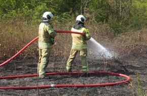 Feuerwehr Dresden: FW Dresden: Mehrere Vegetationsbrände im Stadtgebiet am 1. Juni 2023