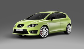 SEAT Deutschland GmbH: IAA 2009 in Frankfurt: Sportliche Speerspitze - SEAT präsentiert den Leon CUPRA R