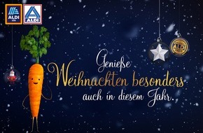 ALDI: ALDI feiert Weihnachten mit Kai Karotte