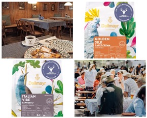 Genusskooperation: Dallmayr Kaffee &amp; Königlicher Hirschgarten München