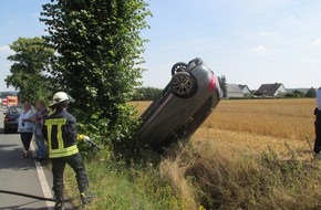 Freiwillige Feuerwehr Menden: FW Menden: Verkehrsunfall Bräukerweg