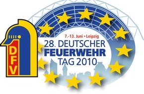 Deutscher Feuerwehrverband e. V. (DFV): Bundeskanzlerin Merkel beim Deutschen Feuerwehrtag / Regierungschefin und Ministerpräsident Tillich am 11. Juni in Leipzig