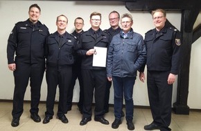 Feuerwehr Bremerhaven: FW Bremerhaven: Wehrführung der Freiwilligen Feuerwehr Weddewarden neu gewählt