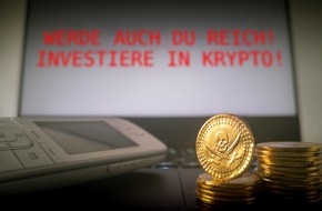 Polizeipräsidium Mittelhessen - Pressestelle Marburg-Biedenkopf: POL-MR: Gießener Kripo warnt vor Bitcoin Betrügern - Hohe Summen offenbar durch Kriminelle erbeutet