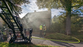 Freiwillige Feuerwehr Werne: FW-WRN: FEUER_3 - Wachbereitschaft - LZ1 - Rauchentwicklung aus dem Gebäude