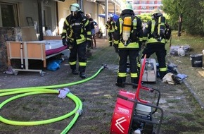 Feuerwehr und Rettungsdienst Bonn: FW-BN: Zimmerbrand mit einer brandverletzten Person in der Bonner Nordstadt
