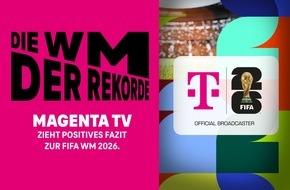 Deutsche Telekom AG: WM der Rekorde: MagentaTV begeistert mehr als 200 Millionen Zuschauer