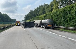 Feuerwehr Bremerhaven: FW Bremerhaven: Verkehrsunfall auf der Autobahn