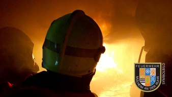 Feuerwehr Mülheim an der Ruhr: FW-MH: Brand im Vereinsheim, Feuerwehr verhindert schlimmeres