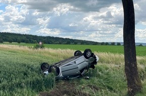 Polizeiinspektion Hildesheim: POL-HI: Baumunfall fordert eine leichtverletzte Person