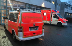 Feuerwehr Bochum: FW-BO: Wenn der Notfall zur Feuerwehr kommt...