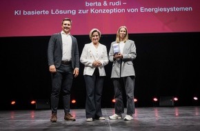DBI AG: Künstliche Intelligenz für die Energiewende: Software berta & rudi als KI-Champion Baden-Württemberg 2025 ausgezeichnet