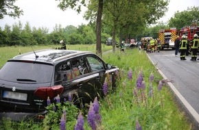 Kreisfeuerwehrverband Segeberg: FW-SE: Schwerer Verkehrsunfall zwischen drei Personenkraftwagen