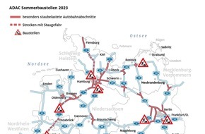 ADAC: Reiseverkehr erreicht vorläufigen Höhepunkt / Stauprognose für 21. bis 23. Juli / 14 Bundesländer jetzt in Sommerferien / ADAC stellt sich auf eine steigende Pannenzahl ein