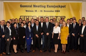 Eurojackpot: Weimar - Gastgeberstadt der 17. Eurojackpot Generalversammlung / Staatliche Lotterien tragen entscheidend zum Erhalt des kulturellen Erbes bei