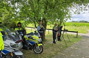 Polizei Coesfeld: POL-COE: Dülmen, Leuste, Billerbecker Straße (L580)/Geschwindigkeitsmessungen zur Verkehrsunfallbekämpfung