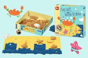 moses. Verlag: Strandspiel für's Kinderzimmer: Pass auf, kleine Krabbe! / Das Spiel mit dem magischen Sand