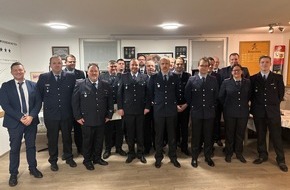 Kreisfeuerwehr Oldenburg: FW-OLL: Jahreshauptversammlung der Feuerwehr Großenkneten