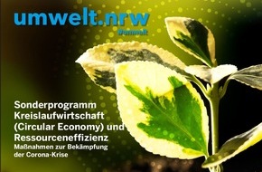 Effizienz-Agentur NRW: Pressemitteilung: Corona-Sonderprogramm: Unternehmen profitieren von höherer Förderquote bei Ressourceneffizienz-Beratung