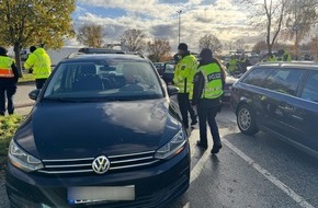 Polizeidirektion Lübeck: POL-HL: Ostholstein / Großkontrolle auf der Bundesautobahn 1 in Ostholstein - über 100 festgestellte Verstöße