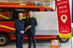 Feuerwehr Mainz: FW Mainz: Wenn der Notruf ausf&auml;llt: Landeshauptstadt Mainz richtet Notfallmeldestellen ein