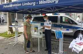 PD Limburg-Weilburg - Polizeipräsidium Westhessen: POL-LM: Einbruchsprävention in Limburg findet großen Anklang