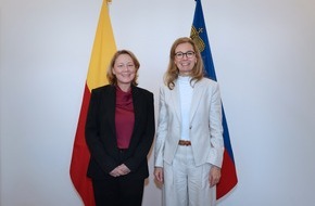 F&uuml;rstentum Liechtenstein: Direktorin des UNO-Entwicklungsprogramms (UNDP) Genf zu Besuch in Liechtenstein