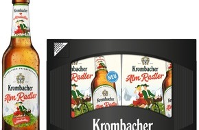 Krombacher Brauerei GmbH & Co.: Krombacher dudelt mit Österreichs´ Almdudler: Krombacher AlmRadler ab Februar deutschlandweit im Handel