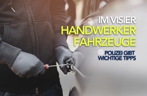 Polizeipr&auml;sidium S&uuml;dhessen: POL-DA: Dieburg / Gro&szlig;-Zimmern: Handwerkerfahrzeuge im Visier Krimineller / Polizei sucht Zeugen und warnt