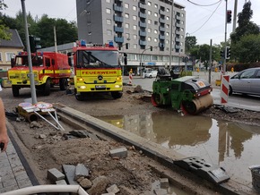 FW Mettmann: Unwetter sorgte für knapp 200 Feuerwehreinsätze - 345 Kräfte im Einsatz