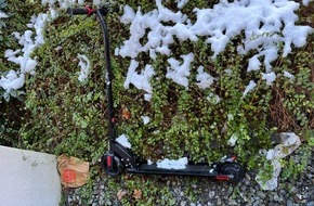 Kreispolizeibehörde Rhein-Kreis Neuss: POL-NE: Wem gehört dieser E-Scooter?