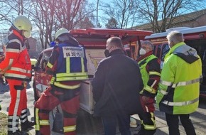 Freiwillige Feuerwehr Bad Segeberg: FW Bad Segeberg: LeVo Park Landesunterkunft - vermeintlicher Gasaustritt löste Feuerwehreinsatz aus
