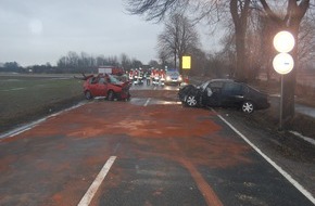 Polizeiinspektion Hildesheim: POL-HI: Eime - Verkehrsunfall mit zwei Schwerverletzten auf der B 240