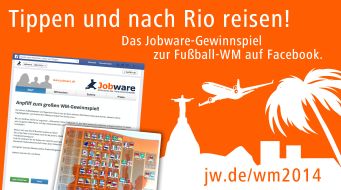 Jobware GmbH: Tippen und mit Jobware nach Rio reisen / Stecke dir deinen WM-Planer, zeige uns die Sieger und gewinne attraktive Preise