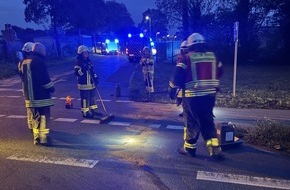 Freiwillige Feuerwehr der Stadt Goch: Feuerwehr Goch: Kanister sorgt f&uuml;r Feuerwehreinsatz