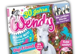 Egmont Ehapa Media GmbH: "Wendy" - das erfolgreichste Pferdemagazin Deutschlands wird 30 Jahre alt!