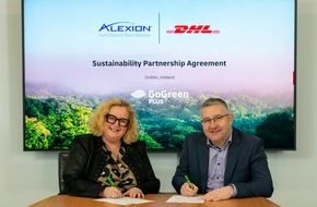 DHL Group: PM: Alexion und DHL Express setzen in Irland auf SAF für internationale Luftfrachtlieferung von Medikamenten / PR: Alexion and DHL Express Join Forces in Ireland’s First 100% Switch to SAF for International Air Delivery of Medicines