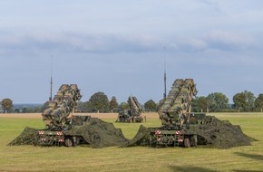 PIZ Ausrüstung, Informationstechnik und Nutzung: Bundeswehr erhält neue PATRIOT-Luftverteidigungssysteme