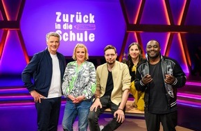 SAT.1: Mit Schulranzen und Pausenbrot: 16 Stars gehen bei Jörg Pilawa "Zurück in die Schule"- ab Freitag um 20:15 in SAT.1