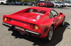 Polizei Düsseldorf: POL-D: Seltener Ferrari GTO entwendet - Kriminalpolizei Düsseldorf ermittelt und bittet um Hinweise