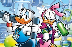 Egmont Ehapa Media GmbH: Sportliche Vorsätze: Mit Donald Duck im Lustigen Taschenbuch Fitness Nr. 1!