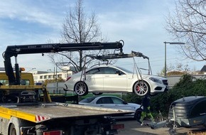 Polizeipräsidium Heilbronn: POL-HN: Stadt Heilbronn: Raser Szene steht im Fokus, Kraftfahrzeug polizeirechtlich beschlagnahmt