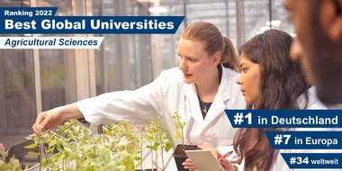 Universität Hohenheim: Best Global Ranking: Uni Hohenheim bleibt Nr. 1 in Agrarforschung