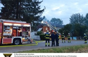 Feuerwehr München: FW-M: Brand (Bogenhausen)
